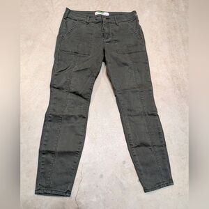 Anthropology Women's 28P Pants Brown/Green Ankle